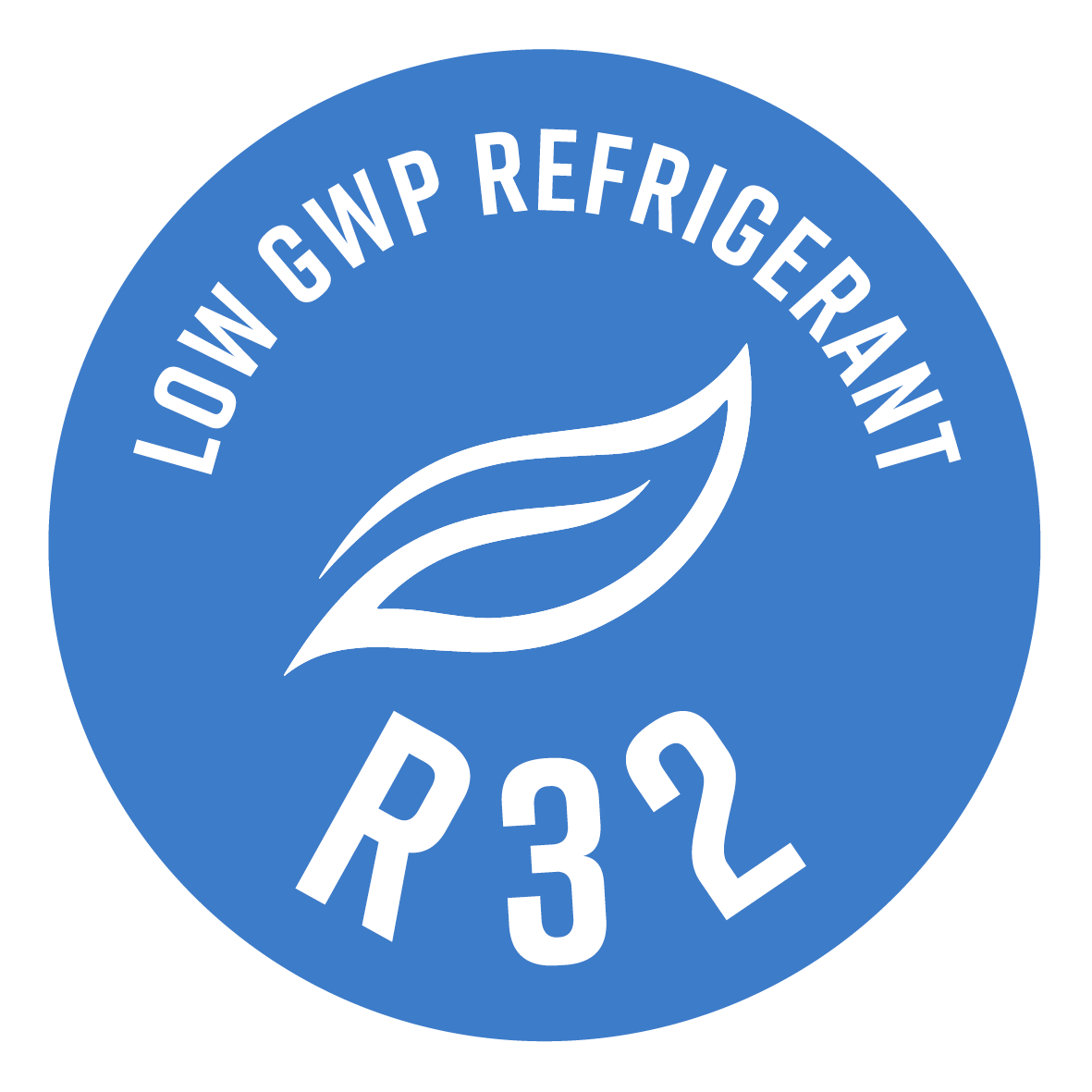 Il utilise le gaz réfrigérant R32, qui a un effet de serre réduit de près de 70 % (par rapport au R410A).