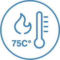 Le stockage d’ECS à haute température permet de réduire le volume du chauffe-eau jusqu’à 30%, et d’éviter les cycles anti-légionnelle hautement énergivores car normalement effectués en utilisant des résistances électriques.