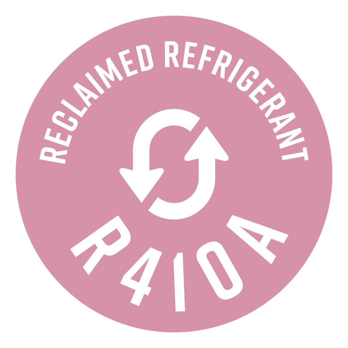 Il n'utilise que du gaz R410A régénéré : un réfrigérant identique à l'original, mais récupéré dans les systèmes existants. Pour une économie de plus en plus circulaire.